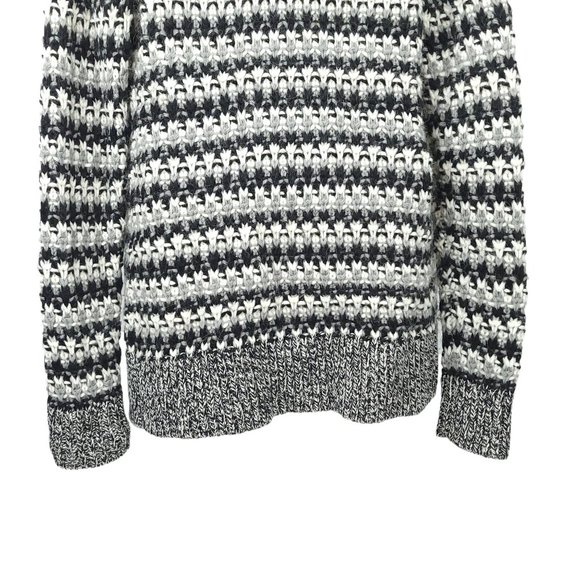 Ann Taylor Loft Open Front Cardigan Womens Sz M Sweater Shawl Collar Cable Knit - Picture 8 of 10